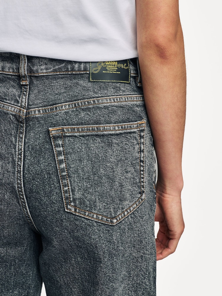 GANNI Black Stretch Future Denim Izey Jeans - Image 7 of 7