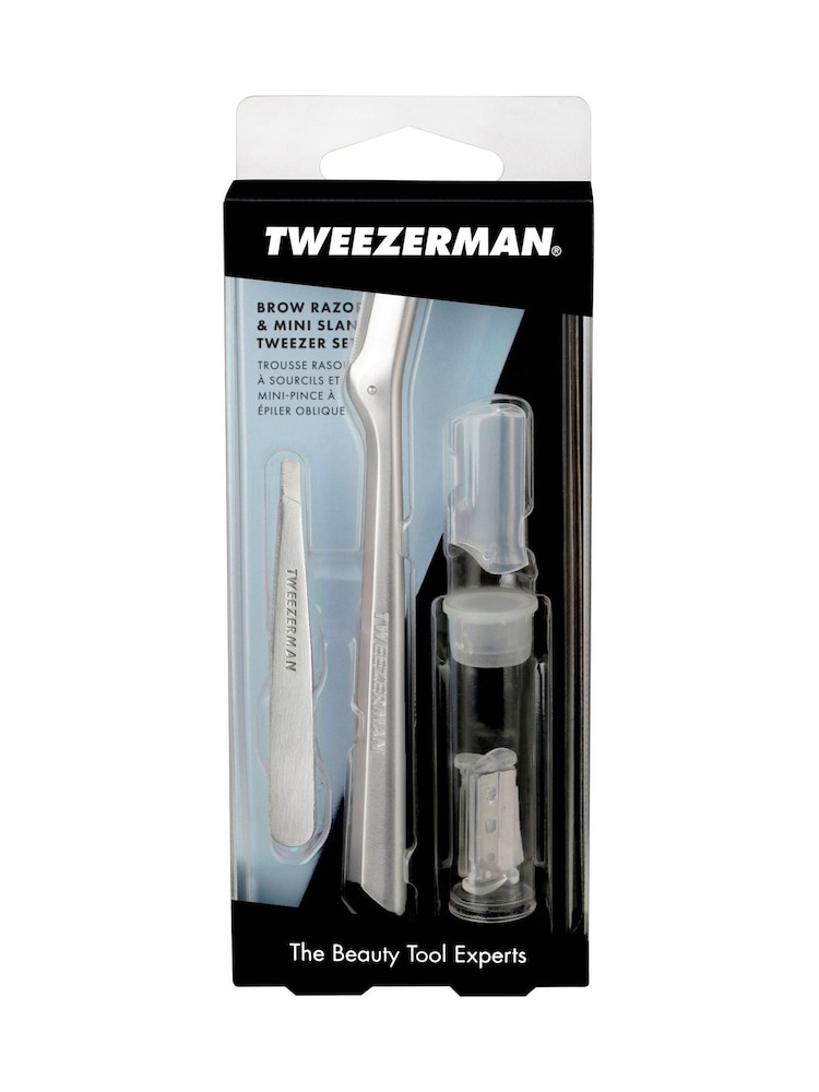 Tweezerman Brow Grooming Razor and Mini Tweezer Set (Worth £32) - Image 2 of 5