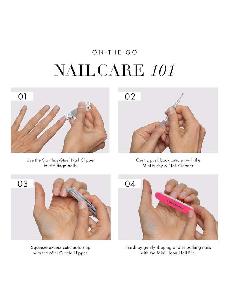 Tweezerman Mini Neon Nail Rescue Manicure Kit - Image 5 of 5