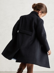 Reiss Navy Kia Coat - Image 1 of 5