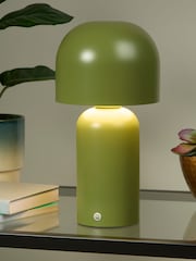 Searchlight Olive Green Bellota Table Lamp - Image 1 of 4