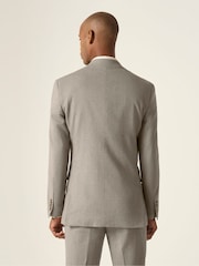 Skopes Natural Tailored Fit Calvados Linen Blend Suit Jacket - Image 2 of 5
