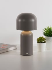Searchlight Grey Bellota Table Lamp - Image 1 of 4
