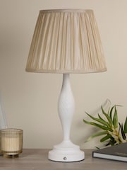 Searchlight Off White Rechargeable LED Touch Grace Table Lamp - Image 1 of 3
