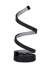 Searchlight Black Helix Lumina Table Lamp - Image 3 of 4
