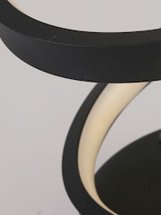 Searchlight Black Helix Lumina Table Lamp - Image 4 of 4