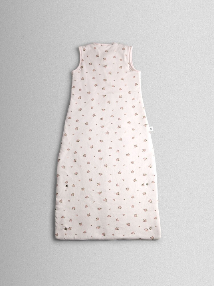 JoJo Maman Bébé Pink Floral Pointelle 2.5 Tog Toddler Sleeping Bag - Image 1 of 3 JoJo Maman Bébé Pink Floral Pointelle 2.5 Tog Toddler Sleeping Bag - Image 1 of 3