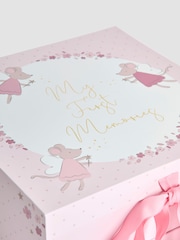 JoJo Maman Bébé Pink Fairy Mouse Fairy Mouse My First Memories Filled Keepsake Box - Image 7 of 10