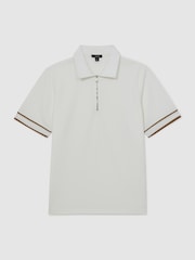 Reiss White Zain Polo Shirt - Image 2 of 5