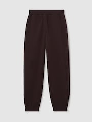 Reiss Plum Laney Tapered Elasticated-Waist Joggers - Image 2 of 6