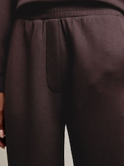 Reiss Plum Laney Tapered Elasticated-Waist Joggers - Image 4 of 6