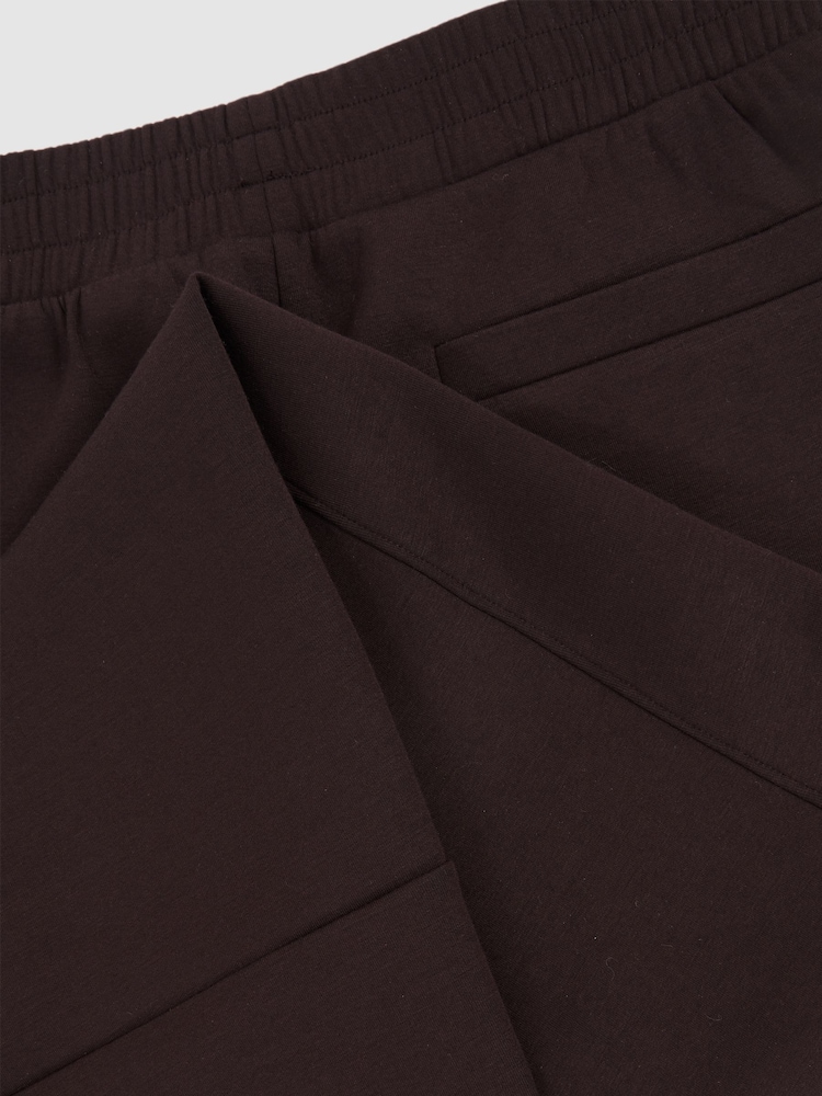 Reiss Plum Laney Tapered Elasticated-Waist Joggers - Image 6 of 6 Reiss Plum Laney Tapered Elasticated-Waist Joggers - Image 6 of 6