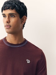 PS Paul Smith Contrast Stitch Crew Neck Jumper - Image 4 of 6