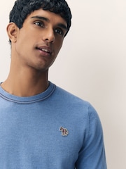 PS Paul Smith Contrast Stitch Crew Neck Jumper - Image 5 of 6
