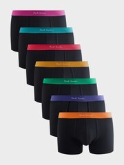 PS Paul Smith Logo Black Boxers 7 Pack - Image 1 of 8