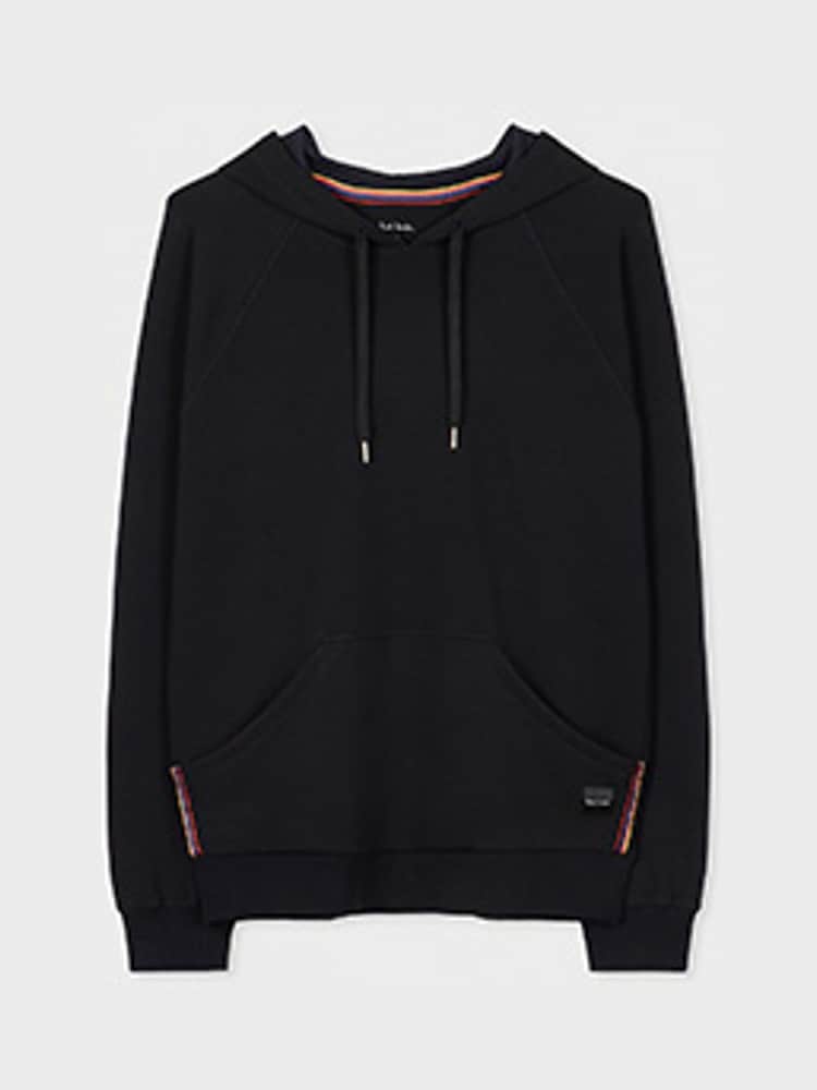 PS Paul Smith Hayden Relaxed Fit Black Hoodie - Image 1 of 3 PS Paul Smith Hayden Relaxed Fit Black Hoodie - Image 1 of 3
