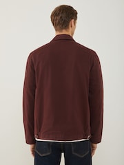 PS Paul Smith Zip Red Through Overshirt Jacket - Image 2 of 4