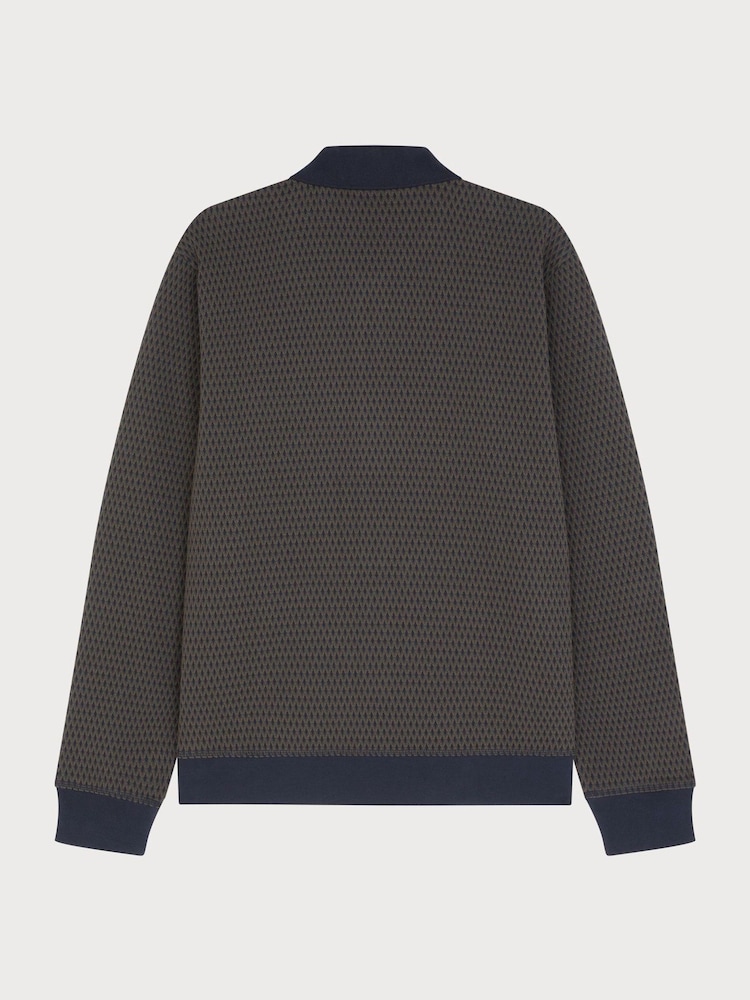 PS Paul Smith Textured Button Through Black Jacket - Image 2 of 5 PS Paul Smith Textured Button Through Black Jacket - Image 2 of 5