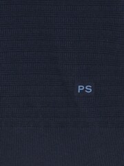 PS Paul Smith Textured Contrast Collar Knitted Polo Shirt - Image 4 of 4