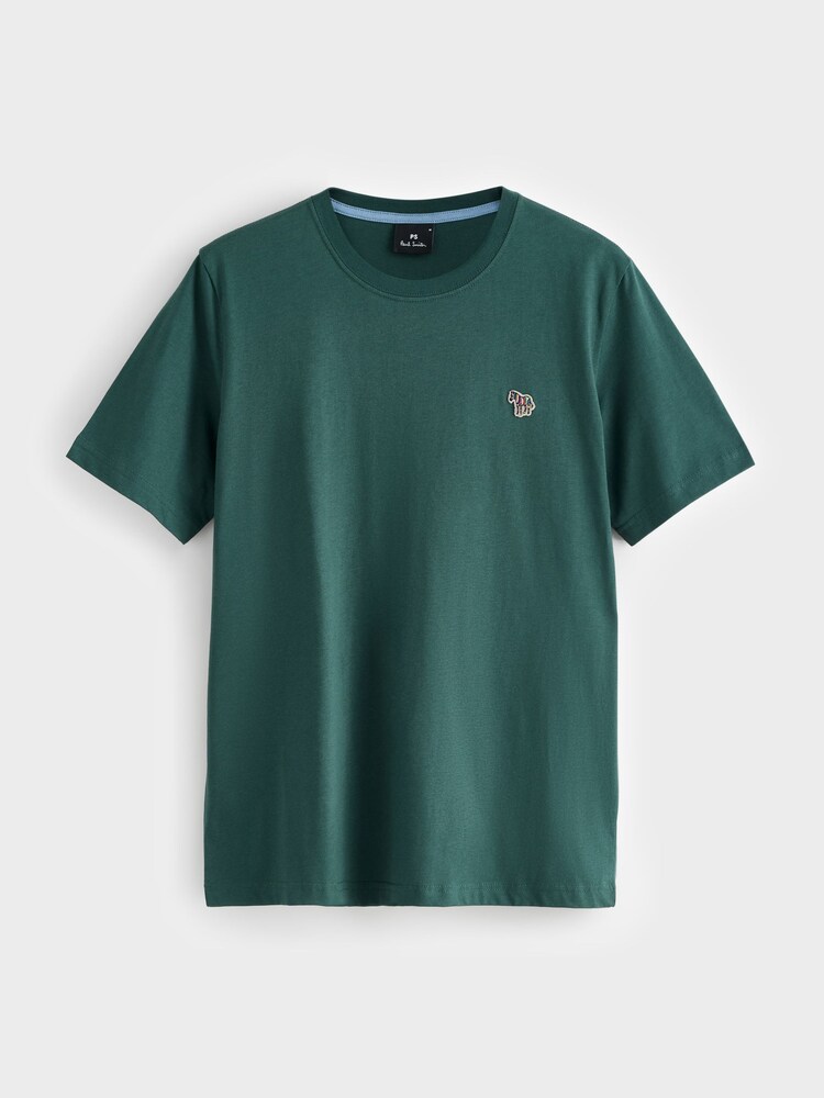 PS Paul Smith Regular Fit Green Logo T-Shirt - Image 1 of 1