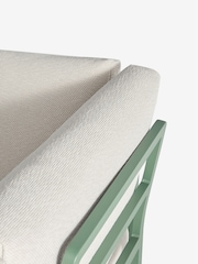 Green Metal Dali Corner Sofa and Table Lounge Set - Image 10 of 11