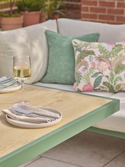 Green Metal Dali Corner Sofa and Table Lounge Set - Image 5 of 11