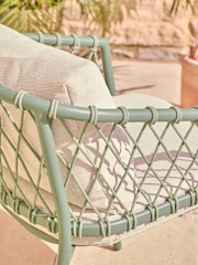 3 Piece Green Metal Dali Chairs and Table Bistro Set - Image 2 of 9