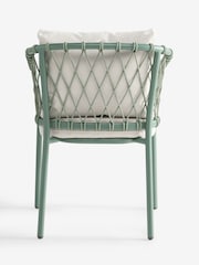 3 Piece Green Metal Dali Chairs and Table Bistro Set - Image 7 of 9