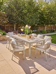 Natural Soller 8 Seater Extending Dining Table Set - Image 2 of 11