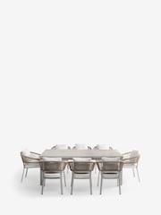 Natural Soller 8 Seater Extending Dining Table Set - Image 9 of 11
