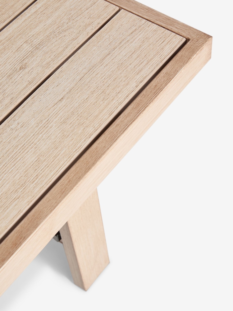 Rust Brown Abel Rattan Garden Modular Sofa and Table Lounge Set - Image 12 of 12