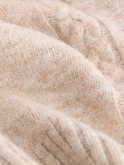 Laura Ashley Mole Cable Knit Cardigan - Image 8 of 8