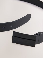 Black Reversible Plaque Belt - Image 3 of 3