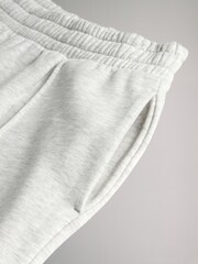 The Set Black/Grey 2 Pack Seam Detail Wide Leg Joggers - Image 4 of 5