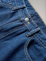 The Set Denim 2 Pack Turn Up Wide Leg Denim Jeans - Image 6 of 7