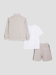 Комплект для мальчиков с шортами и отделкой River Island - Изображение 2 из 5