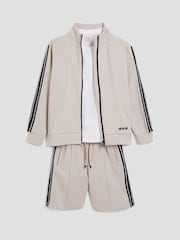 Комплект для мальчиков с шортами и отделкой River Island - Изображение 3 из 5