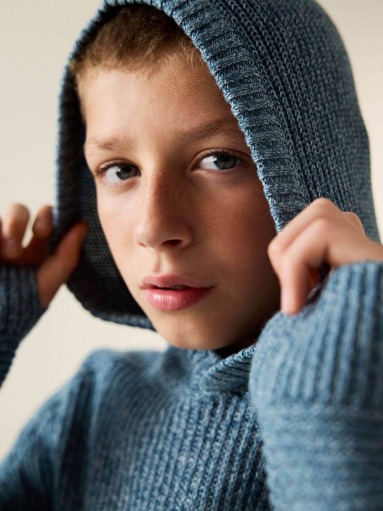Sweat Garçon NEXT Coton Bleu - Manches Longues, Taille 11 Ans - Très Bon état