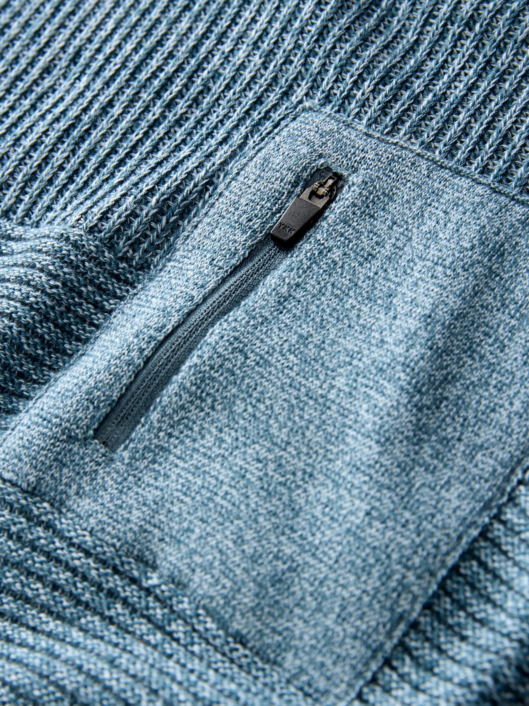 Buy Blue Twist Utility Knitted Hoodie (3-16yrs) from Next Romania