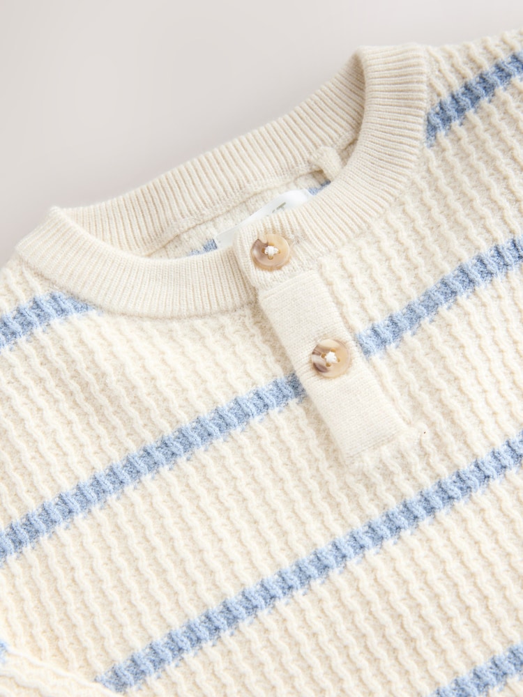 Henley gris goudron - Col à boutons