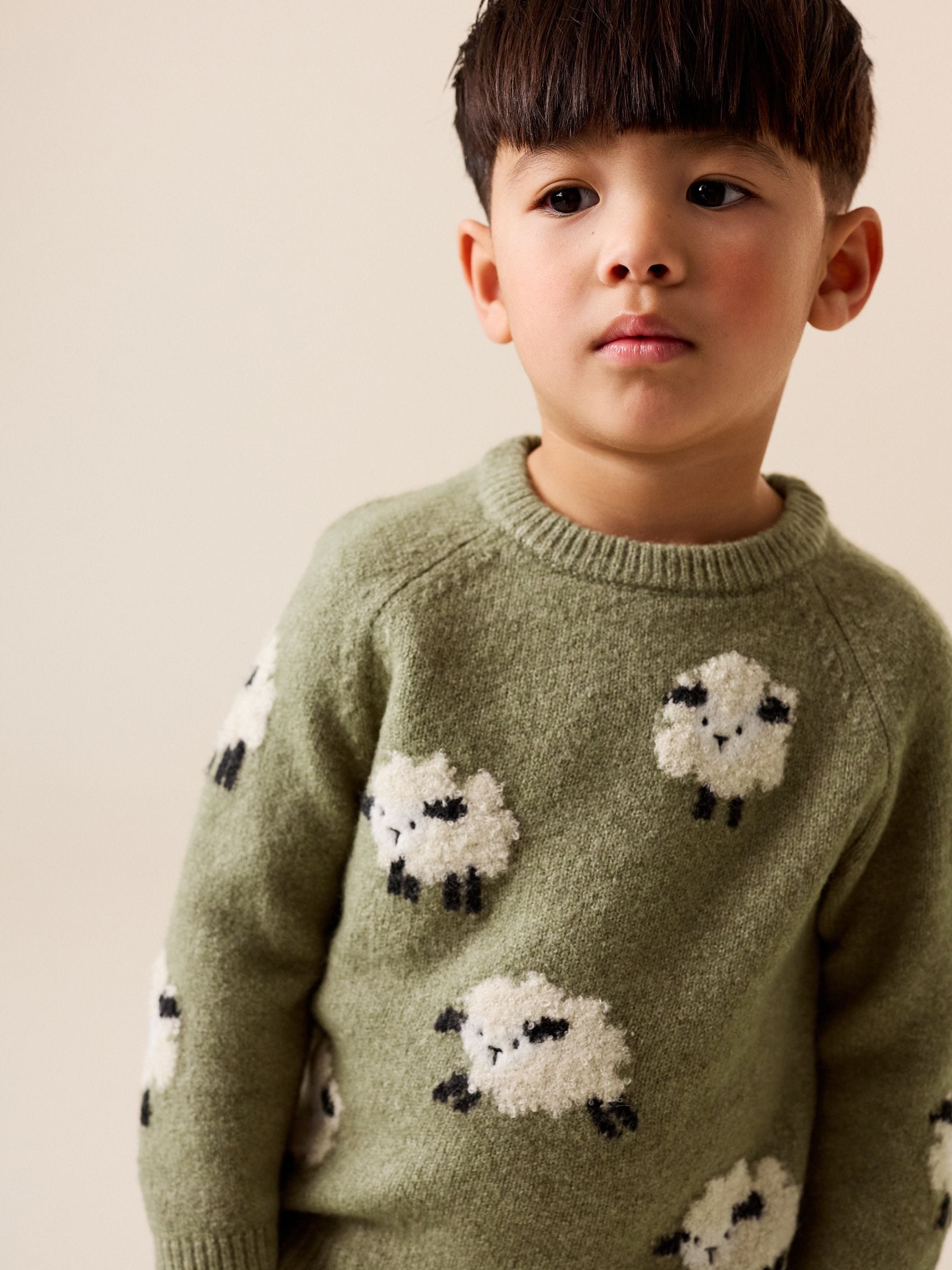 トップス OVY Lamb Wool Crew Neck Knit W47023s.jpg