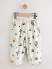 Imprimé cactus neutre - Pantalon à enfiler avec barillet (3mois à7ans) (3mois à7ans) - Image 6 de 8