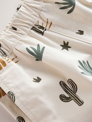 Imprimé cactus neutre - Pantalon à enfiler avec barillet (3mois à7ans) (3mois à7ans) - Image 8 de 8