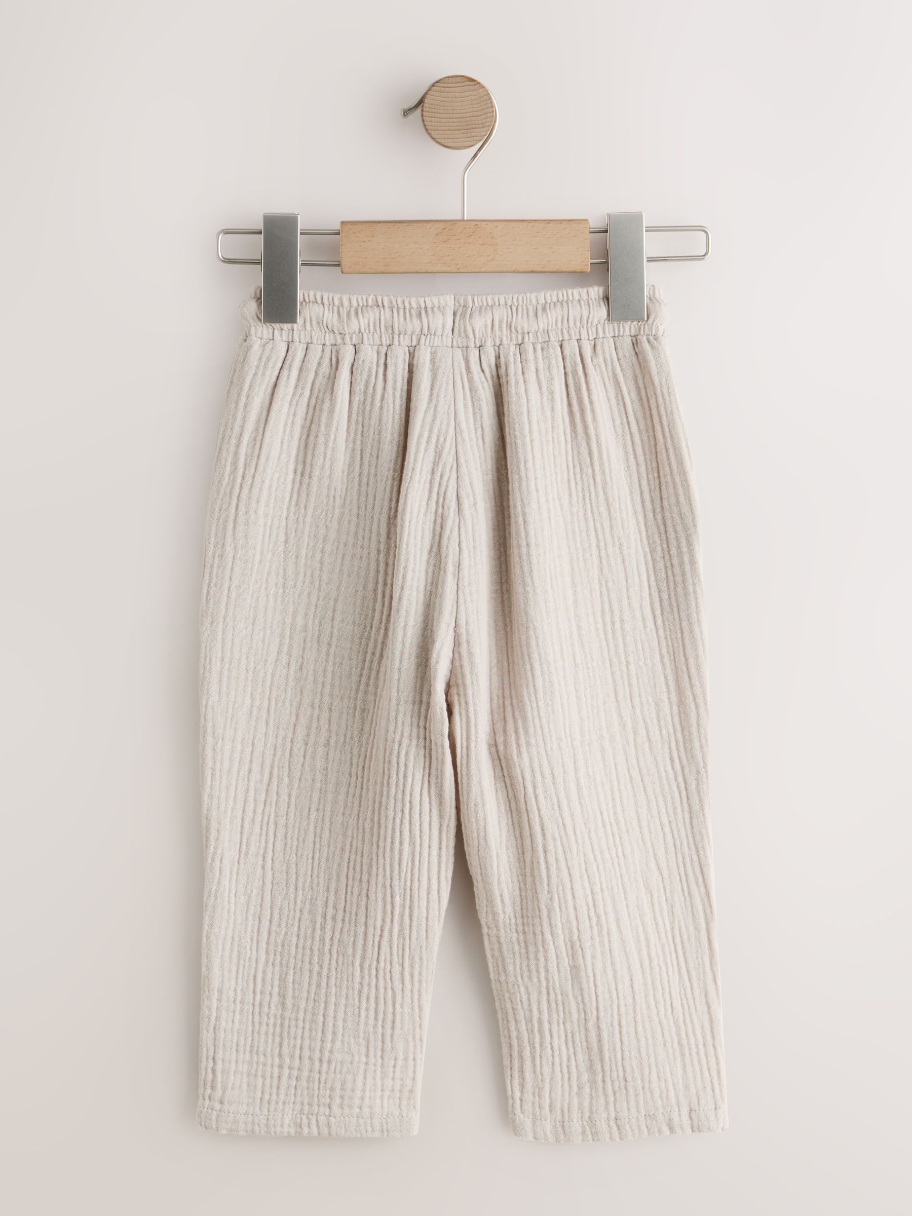 Buy Neutral Soft Textured Pull On Trousers (3mths-7yrs) from Next USA
