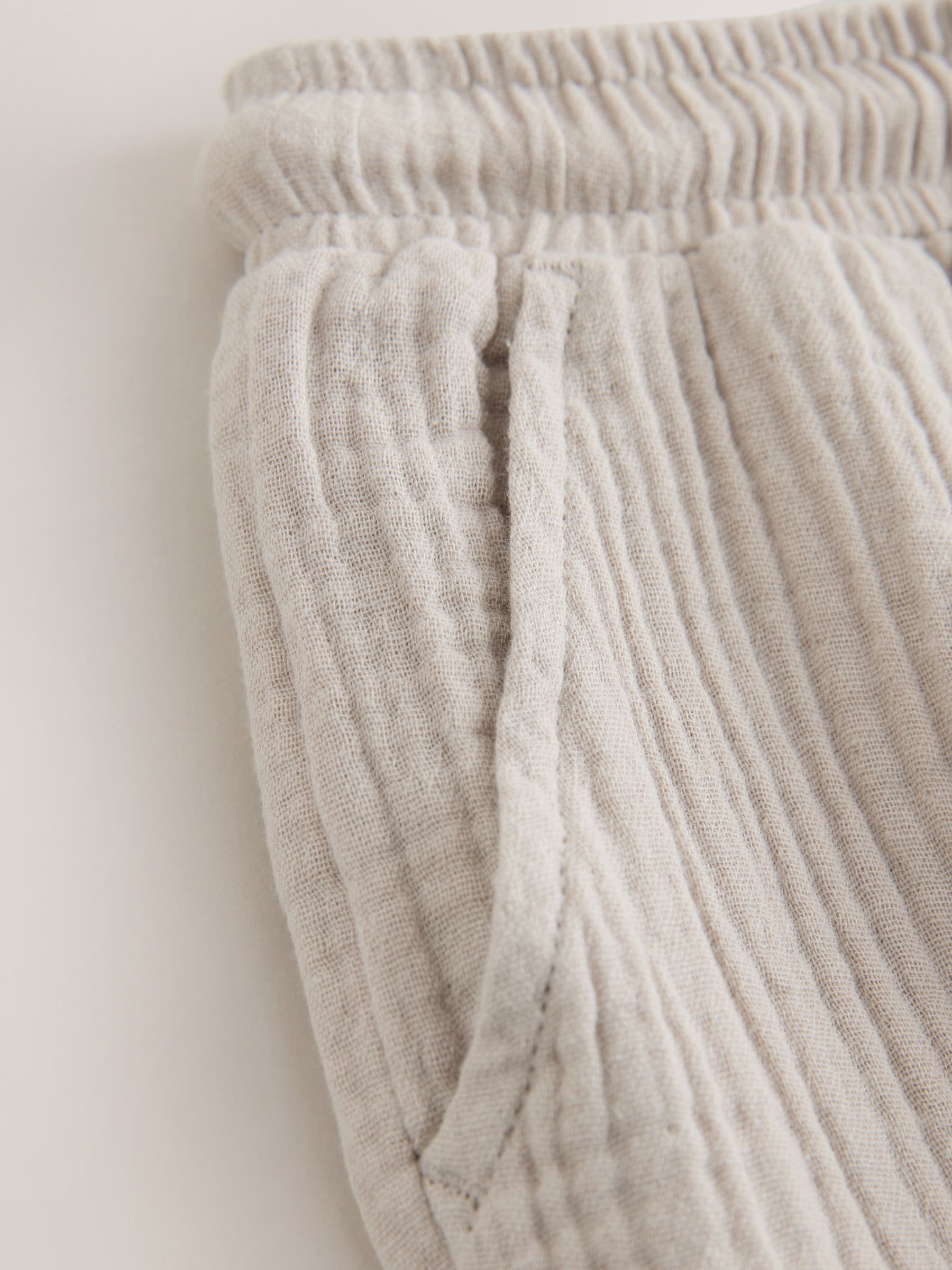 Buy Neutral Soft Textured Pull On Trousers (3mths-7yrs) from Next USA