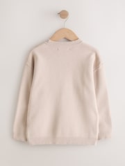 Neutral NYC Knitted Crew Neck Jumper (3-16yrs) - Image 2 of 5