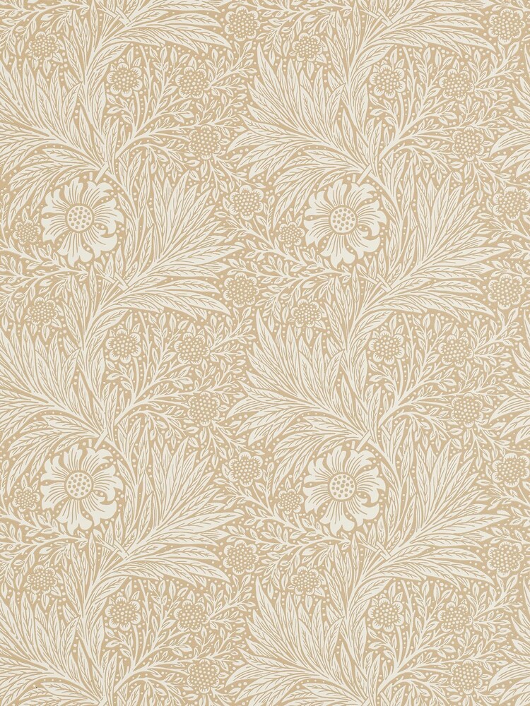 Morris & Co Marigold Manilla Marigold Morris  Friends 10M Wallpaper - Image 1 of 1