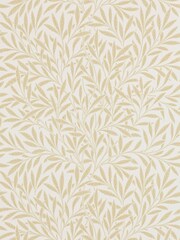 Morris & Co Willow Buff Willow Morris  Friends 10M Wallpaper - Image 1 of 1