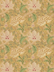 Morris & Co Windrush Gold Thyme Windrush Morris  Friends 10M Wallpaper - Image 1 of 1
