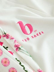 B by Ted Baker White/Pink Pyjamas Shorts Set - Image 3 of 5